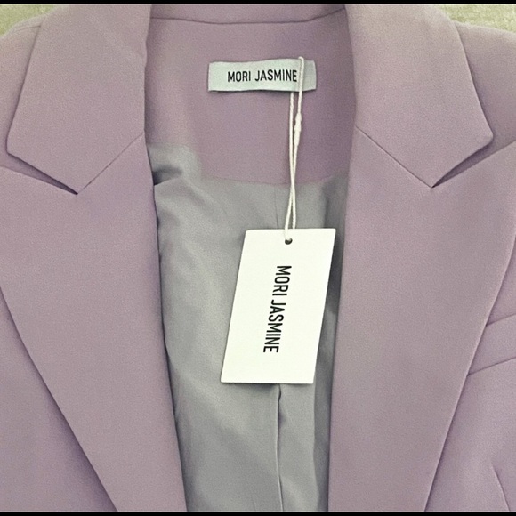 Purple Dress and Blazer set - Picture 6 of 9